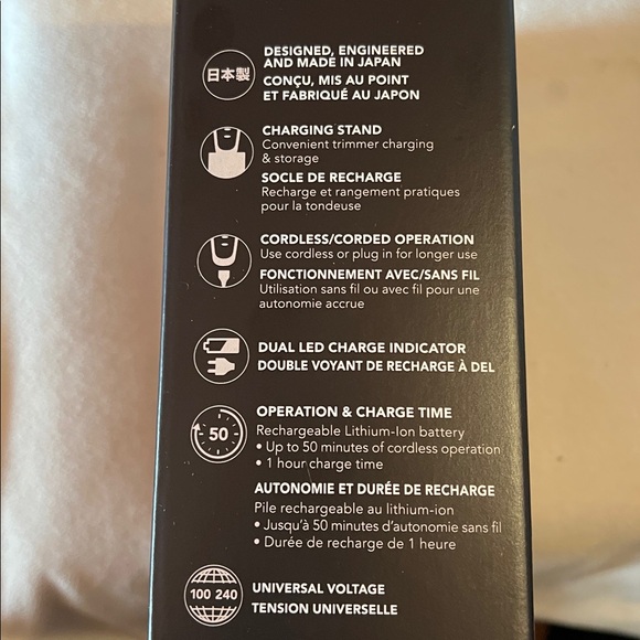 NEW in box Panasonic ER-GP80 k Professional Series Hair Clipper AC/Rechargeable - Picture 11 of 15